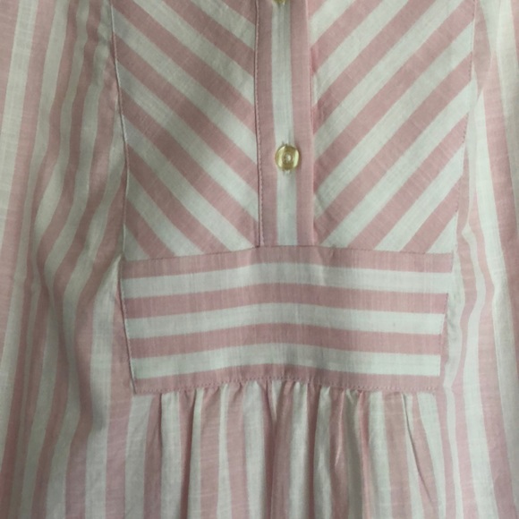 NWT-Vineyard vines pink/white striped cotton tunic - Picture 7 of 10